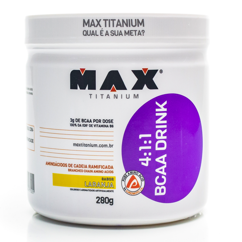 BCAA DRINK 411 (280G) MAX TITANIUM SMA Suplementos